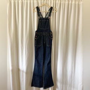 Madewell Flea Market Flare Overalls size XS